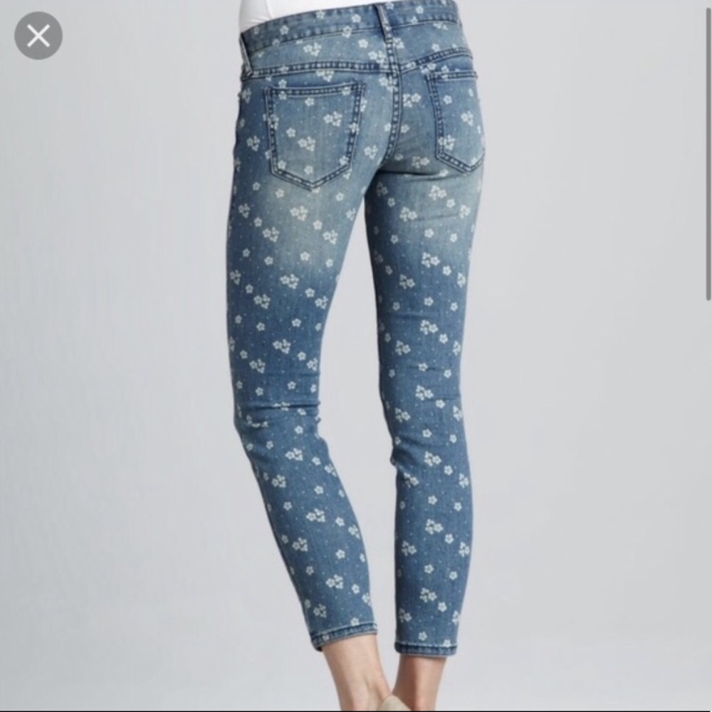Free People Flower Ankle Jeans - Picture 3 of 7
